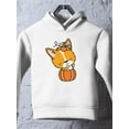 thumbnail image 3 of Cute Corgie W Pumpkin Costume Hoodie Toddler -Image by Shutterstock,  2 Toddler, 3 of 4