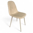 thumbnail image 2 of Juego De Comedor 4 Sillas Mesa Rectangular Vanguardista beige 5, 2 of 6