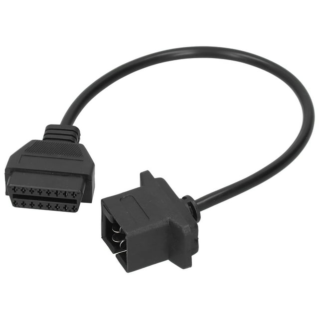 Câble Obd2 Câble d'Extension de Diagnostic Câble Connecteur Obd2 Câble 6 Broches Connecteur Obd Ii Accessoires Voiture Obd2 Adaptateur de Diagnostic 6 Broches Câble de Vérification de Défaut Lecteur de Code Moteur