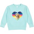 thumbnail image 2 of Inktastic Golden Retriever Dog Retro Toddler Sweatshirt, 2 of 4