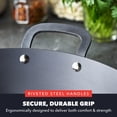 thumbnail image 5 of GreenPan Bobby Flay 15” Carbon Steel Paella Pan, Pre-Seasoned, Nontoxic, Induction Compatible, Flat Bottom, 5 of 6