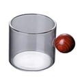 thumbnail image 1 of Vaso de vidrio transparente para cerveza, whisky, zumo, café, té, cocina del hogar, 1 of 9