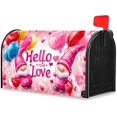 thumbnail image 2 of Valentines Day Mailbox Cover Magnetic Standard Size 21 X 18 Waterproof Post Box Cover Wraps Garden Yard Decor for Outdoor (Valentine''s Day 77), 2 of 6