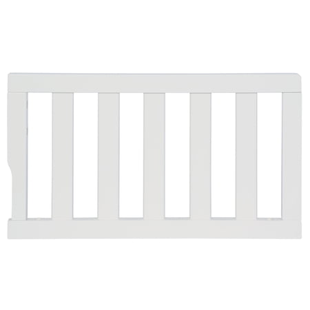 Dream On Me Tiana Convertible Crib Toddler Guard Rail, New Zealand Pinewood, Frost