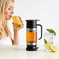 thumbnail image 7 of Honey Dispenser No with Base, Glass Honey Jar Pot with One-Press Mess-Free Pouring, Multi-Purpose Syrup Dispenser Honeys Container for Pancakes Coffee Tea Salad, 7 of 7