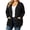 # Black, variant on TEMOFON Cardigan Sweaters for Women Plus Size Black Womens Cardigan Long Sleeve Buttons Down with Pocket Lightweight Outerwear Fall Winter Clothes 3XL