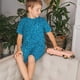 thumbnail image 4 of Balery Blue Glitter Conjunto de Pijama Infantil de Manga Corta con Estampado – Ropa de Dormir de Algodón Suave-Large, 4 of 6