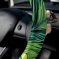 thumbnail image 5 of Peacock Feathers 14.5 Inch Printing PVC Leather Auto Accessories Steering Wheel Cover Car Wheel Covers Steering Wheel Cover, 5 of 6
