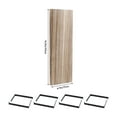 thumbnail image 3 of REGALWOVEN Wood Floating Shelves Set of 4, Wall Mounted Shelves for Bedroom and Kitchen Wall Decor Brown 16.5*6.7in, 3 of 7