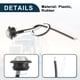 thumbnail image 4 of Luces LED para remolque de camión Unique Bargains 12V, redondas de plástico, impermeables | Luces de marcador blancas, 4 piezas, 4 of 7