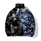 thumbnail image 3 of Abrigos de invierno para hombre con estampado de guerreros animales elegantes Chaquetas para hombre cómodas y cálidas Abrigo deportivo de ocio moderno y versátil para hombre, 3 of 4
