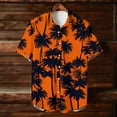 thumbnail image 4 of HomeDM Mens Hawaiian Shirt Summer Beach Short Sleeve Floral Button Down Vacation Tops Tropical Shirt M-3XL, 4 of 9