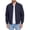 Black, variant on Men's Lightweight Bomber Jacket Ribbed Baseball Collar Side Arm Zipper Pocket Zip Up Casual Outerwear for Daily Street Commute Outfits Black XXL