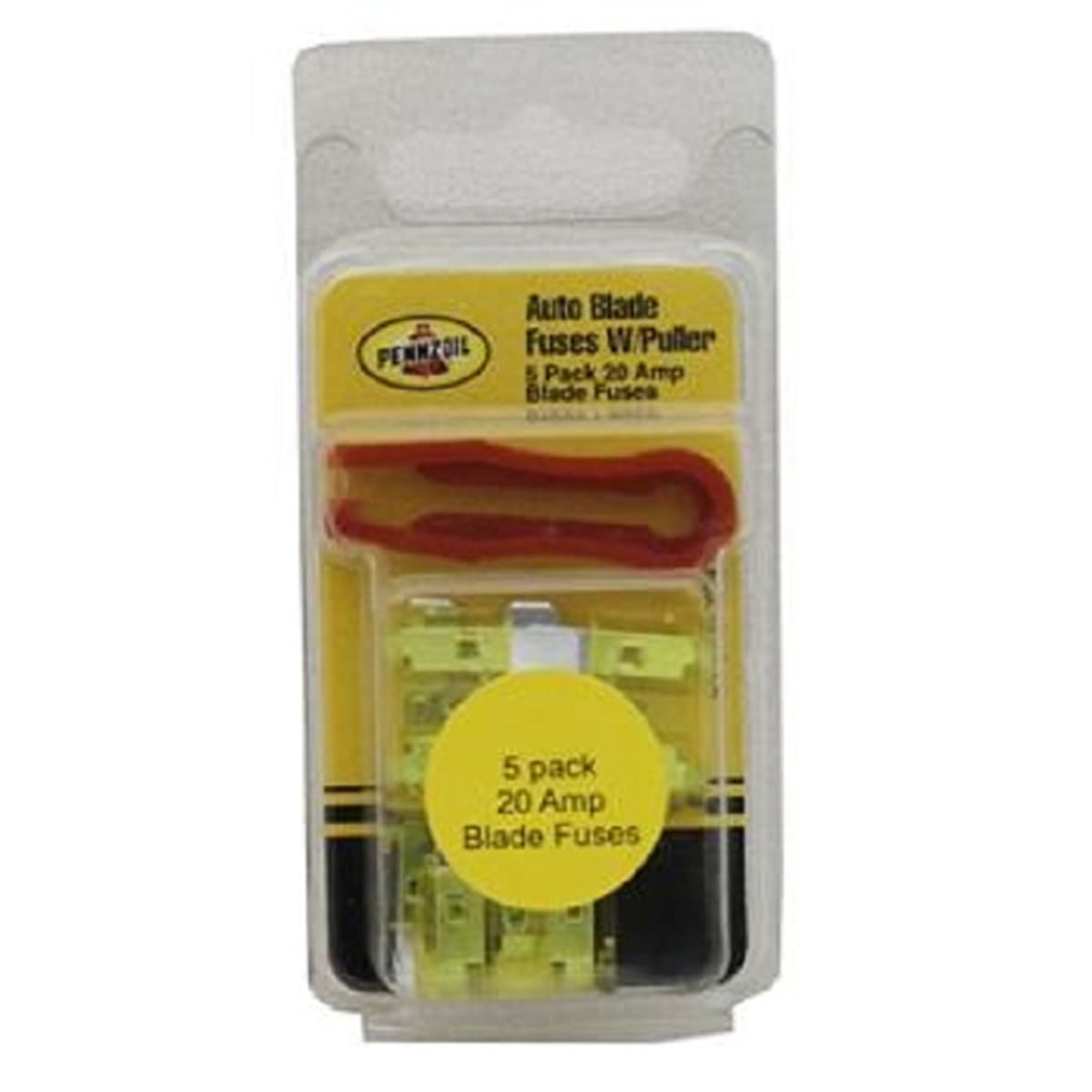 Auto Fuses 5Pk/20Amp 1 count only