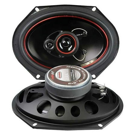 Audiopipe CSL-6803R Car Audio 6X8" 3-Way 300-Watt Speakers