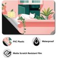 thumbnail image 3 of Pink Debit Card Skin Cat Credit Card Skins Sticker Covering No Bubble Slim Personalized Bank Card Protecting Decals PVC Waterproof Removable Wrap for Transportation Key Card 7.3x5.4Inch DIY, 3 of 8