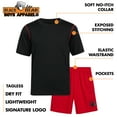 thumbnail image 2 of Black Bear Boys Short Sets Tagless Short Sleeve Athletic Shirt and Gym Shorts 2 Piece Set, 2 of 7