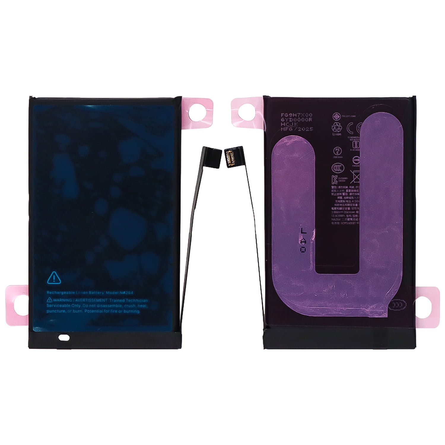 KIQ Replacement Battery For Apple iPhone 16 Plus(3.87V 4674mAh Li