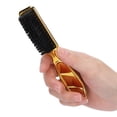 thumbnail image 1 of Cepillo para barba ANGGREK Ligero Y Profesional Oro galvanizado, 1 of 7