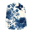 thumbnail image 4 of Qepwscx Womens Shirts Long-Sleeve V-Neck Graphic T-Shirt Going Out Tops Floral Print 2025 Blouse Basic Tees Loose Fits Casual Sweatshirt Ladies Pullover Shirts Tops for Women Plus Size L_XXXXXL, 4 of 5