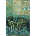thumbnail image 1 of 24x36 gallery poster, Prisoners Round, 1890 by Vincent van Gogh, 1 of 1