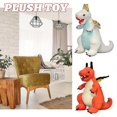 thumbnail image 3 of Peluche de dinosaurio de anime, suave, para bebé, almohada para dormir, 3 of 4