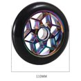 thumbnail image 2 of 2 Pcs Scooter Accessories 110mm Scooter Wheels Colorful Pu Wheels Thick Stunt Car Wheels with Beari, 2 of 5