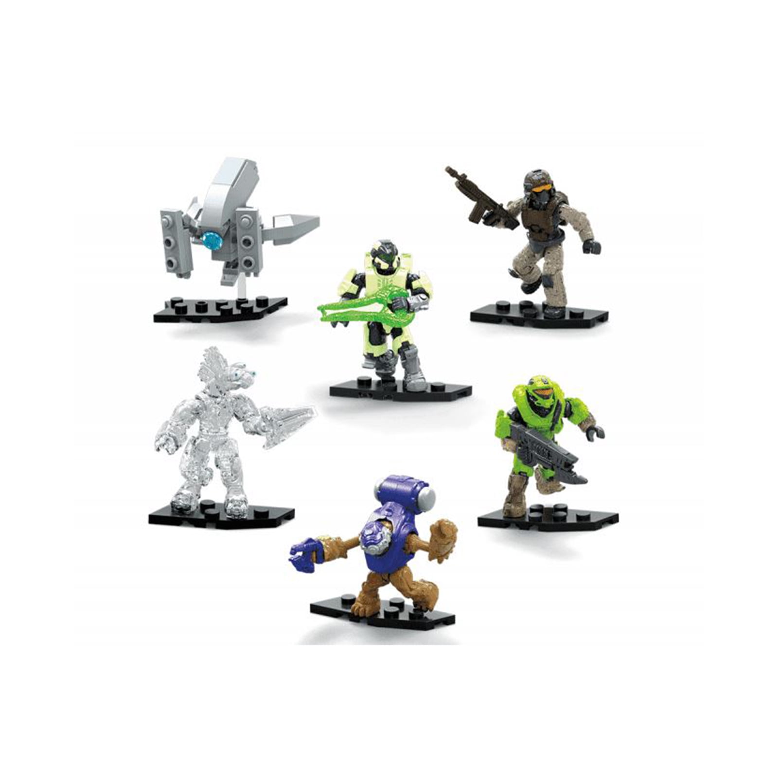  Mega Construx Halo Infinite Series 2 Blind Bag Mini Figures  (Pack of 6) : Toys & Games