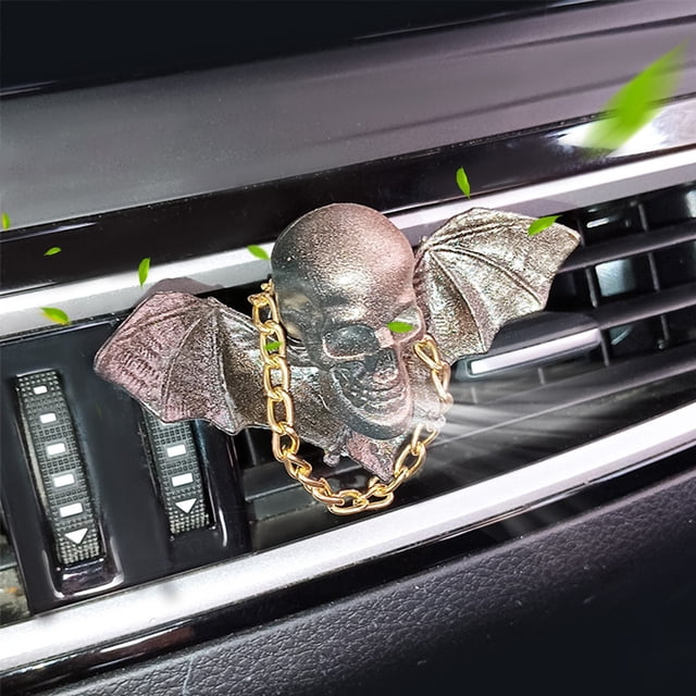 Halloween Gift Skull Car Aromatherapy Outlet Car Interior Jewelry Decoration Car Perfume Decoration