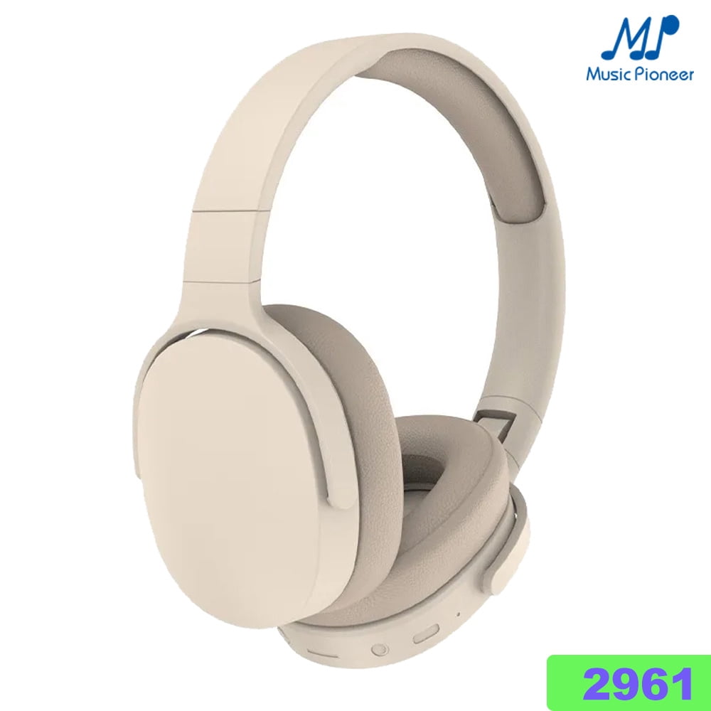 Wireless On-Ear Headphones, Upgraded Bass HiFi Stereo Wireless Headset, Foldable and Wireless Wired Mode, Soundproof On-Ear Headphones with Mic and Volume Control for PS5, PS4, PC, Switch, Mac-Gray