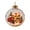A, variant on Glowing Christmas Train & Teddy Bear Ornament, Mini Holiday Scene 3.9 Inch | Light-Up Christmas Balls with Warm LED Light for Xmas Tree Mantel, Gifting Use, 1-Pack