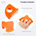 thumbnail image 5 of Corner Routing Templates, 4Pcs Radius Quick Jigs, CNC Processing Hard ABS Rounded Corners Router Bit Templates for Woodworking Routing, R5 R10 R15 R20 R25 R30 R35 R40, 5 of 8