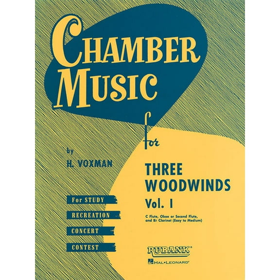 Chamber Music For... Chamber Music for Three Woodwinds, Volume 1, (Paperback)