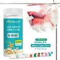 thumbnail image 7 of Aquarium Water Test Strips Kit for Fish Tanks & Ponds 8 in 1 , 150 ct Strips, 7 of 7