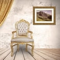 thumbnail image 3 of Bierstadt, Albert 32x24 Gold Ornate Wood Framed with Double Matting Museum Art Print Titled - Mountains, 3 of 4