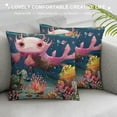 thumbnail image 3 of PHYHOO Cartoon Pink Throw Pillow Covers for Kids Boys Retro Pillow Covers Cushion Cases Marine Animal Decorative Pillow Covers Sofa Couch,Room Decor, 3 of 5