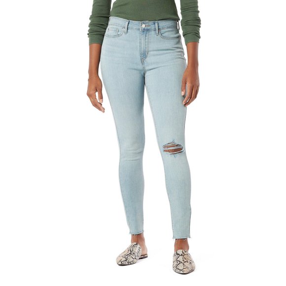 Levi Strauss Signature.MC Jean filiforme taille haute pour femme