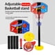 thumbnail image 1 of Canasta de baloncesto para niños, canasta de baloncesto elevable, juguetes deportivos para niños, 1 of 8