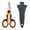 Orange Scissor With Cover, variant on BE-TOOL Portable Stainless Steel Scissors Fishing Line Scissors Soft Handle Mini Scissors for Cutting Fishing Line Soft Bait