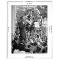 thumbnail image 5 of Art.com Attorney General Bobby Kennedy Speaking to Crowd in D.C. Photo by Warren K^ Leffler, White Frame Wall Art, 23" x 29", 5 of 5