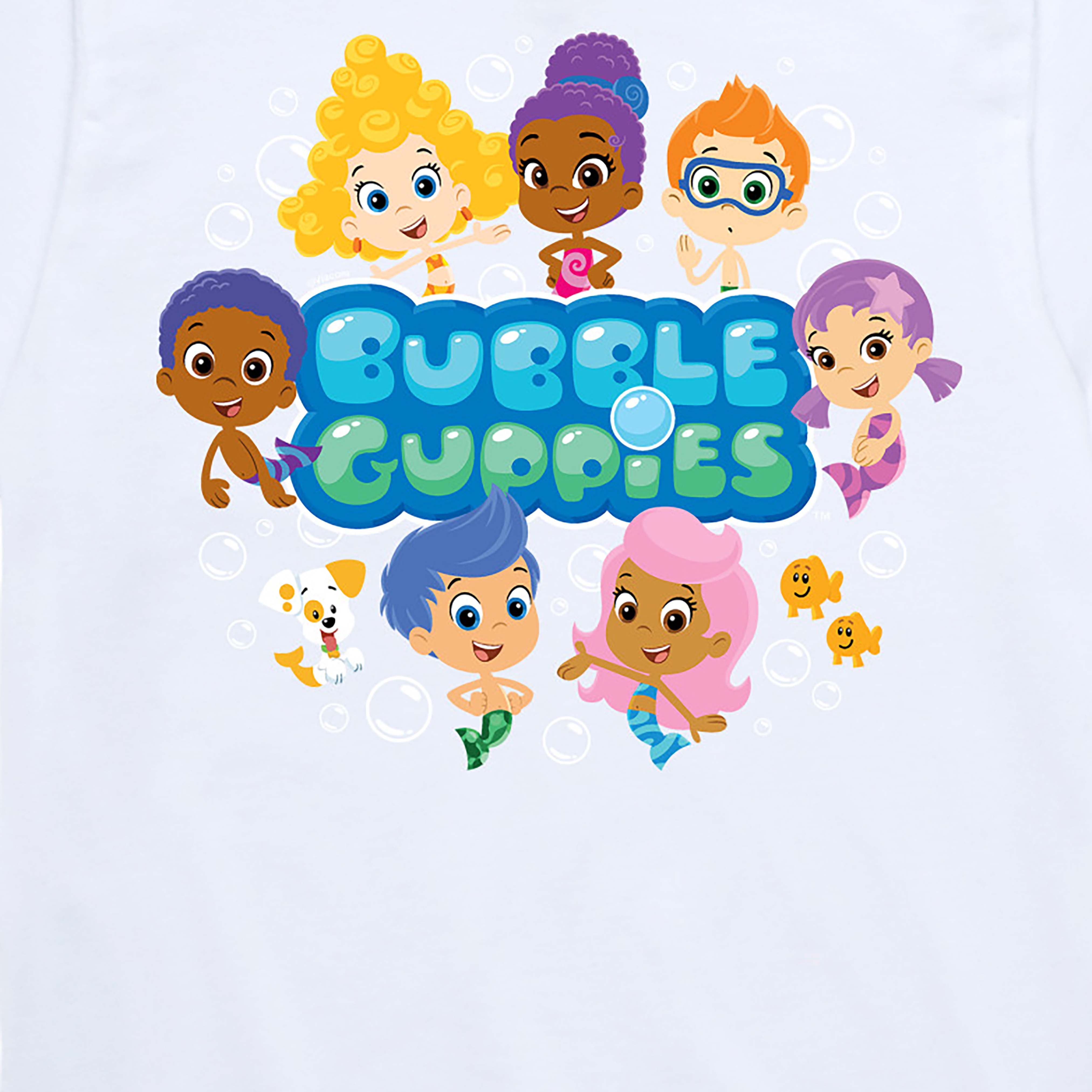 Bubble Guppies Bubble Guppies Group Toddler And Youth Short Sleeve Graphic T Shirt