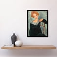 thumbnail image 2 of Artery8 Amedeo Modigliani Woman with Red Hair Portrait Framed Wall Art Print Home Décor A3, 2 of 4