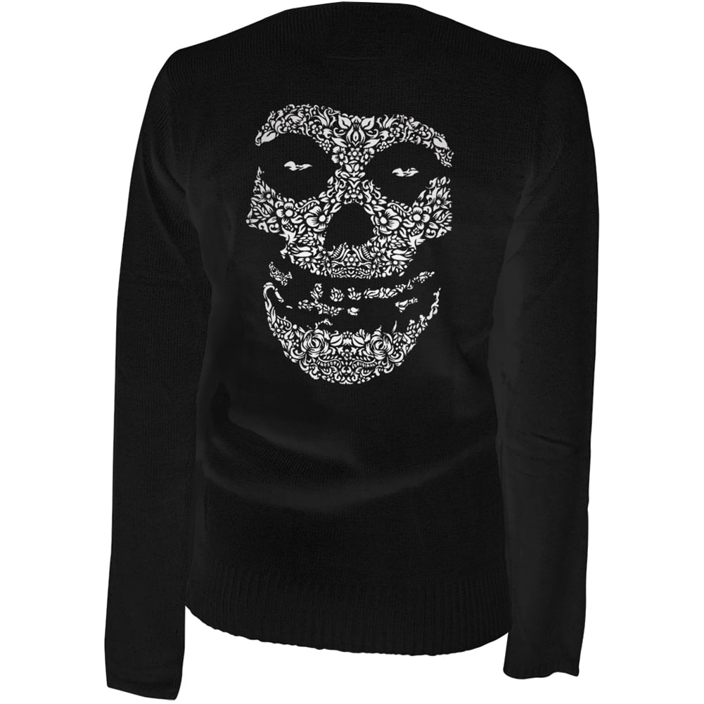 skull cardigan walmart