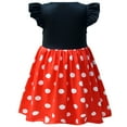 thumbnail image 2 of Toddlr Girls Mickey/Minnie Dress with Headband Cartoon Princess Dress 2-7 Year, 2 of 7