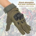 thumbnail image 4 of Unique Bargains Gants de Moto Extérieurs Gants à Doigts Complets Écran Tactile Respirants Gants d'Entraînement Verts, TG, 4 of 6