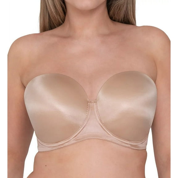 Curvy Kate LATTE Smoothie Strapless Molded Bra, US 36DD, UK 36DD, NWOT