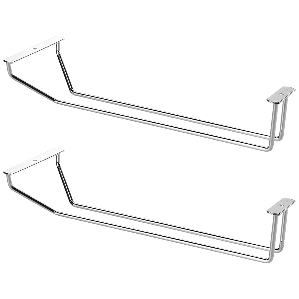 2pcs Goblet Rack Wine Champagne Glass Cup Hangers Rack Holder Glasses