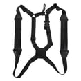 thumbnail image 1 of Saxophone Double Shoulder Strap Universal Saxophone Harness Strap (Black), 1 of 1