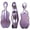 Purple, variant on MI&VI CP-7006 Pure Poly Carbon Fiber Cello Case 4/4 Hard Shell 11lb (Full Size) with Wheels | Carry Straps | Rigid Protection | Tough Shell (Gray)