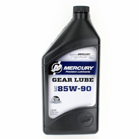 Quicksilver Marine New OEM SAE 85W-90 Racing Gear Lube 1Qt., 92-8M0078015